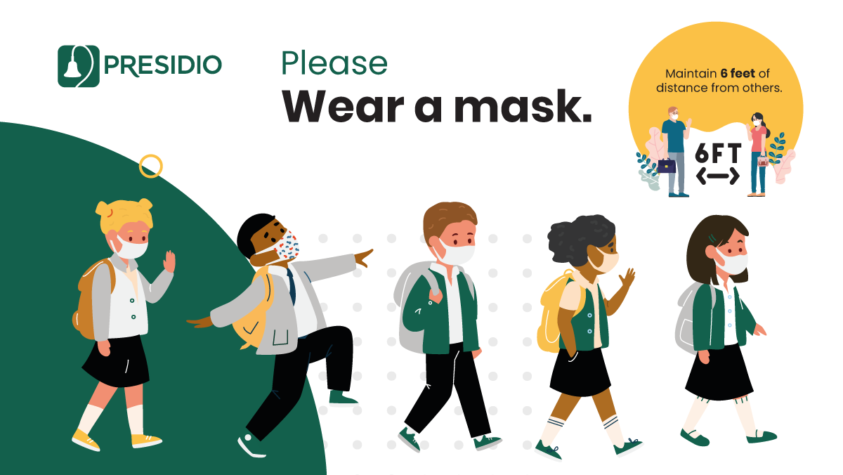 Graphic - Wear a mask
