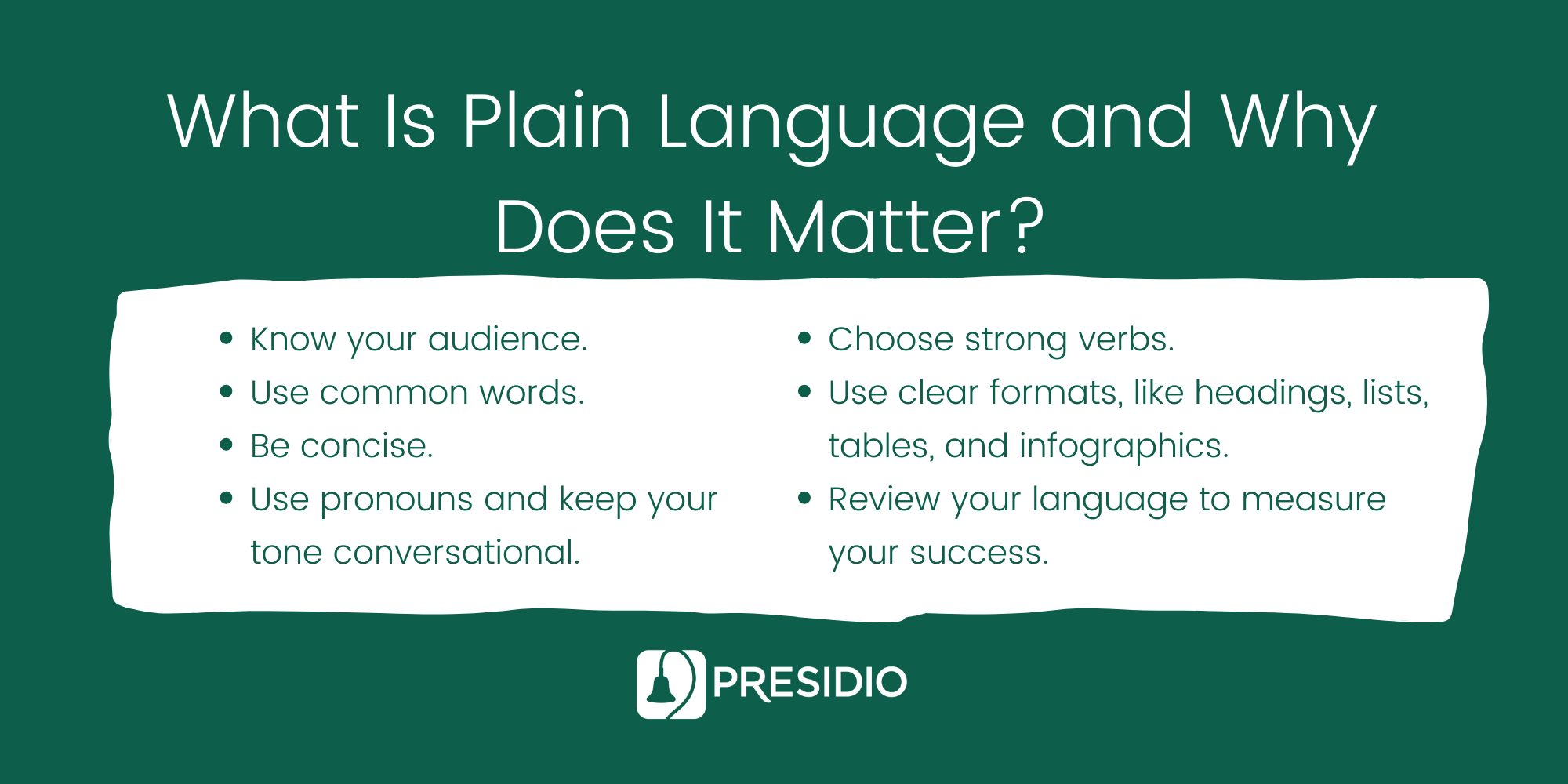 What Is Plain Language and Why Does It Matter?